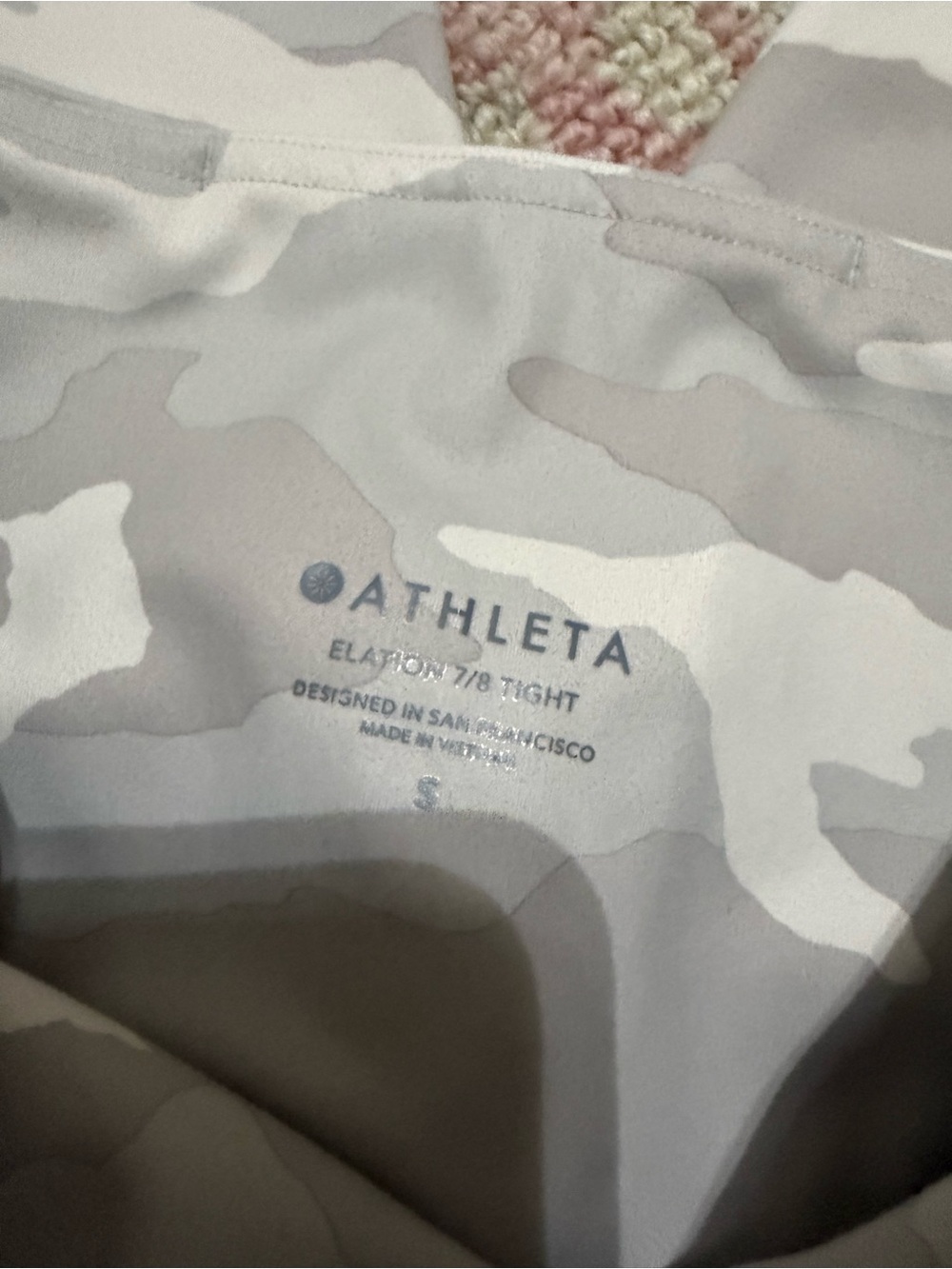 Athleta Camo Elation 7/8 Tight Leggings - Picture 4 of 5